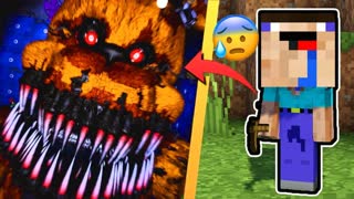 НУБ ПРОТИВ АНИМАТРОНИКИ ФНАФ В МАЙНКРАФТ – ТРОЛЛИНГ ПРО НЕВИДИМКОЙ FNAF ОНО В МАЙНКРАФТ НУБ МУЛЬТИК
