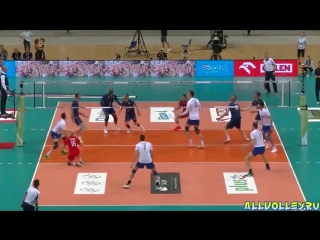 Из матча Россия - Франция (Мемориал Вагнера, 24.08.2018)